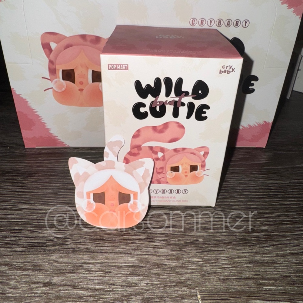 Authentic Pop Mart Crybaby Wild But
Cutie "Vanilla Cutie"